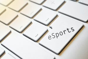 Keyboard with the word Esports on one of its keys.